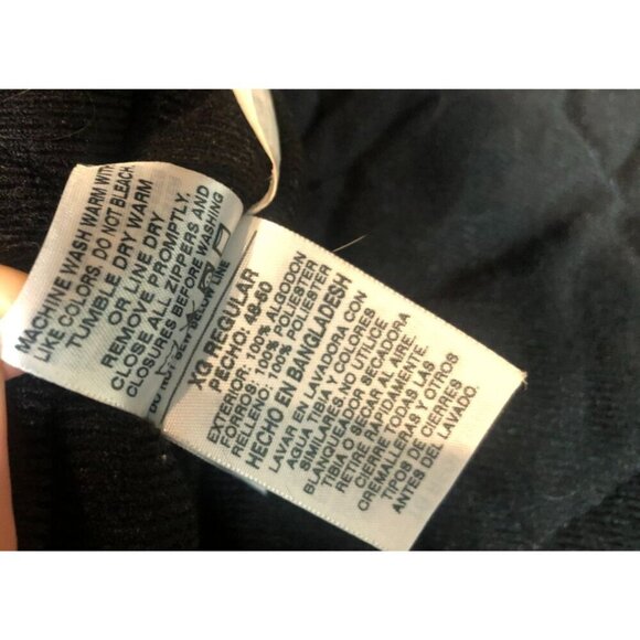 Berne Workwear Cornwell Tools Canvas Jacket Black Work Coat Quilted Hood Mens XL - Picture 12 of 12